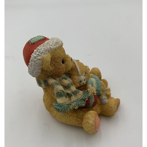 1992 Cherished Teddies "Theodore Samantha & Tyler" Bear Family Figurine #950769 - Picture 5 of 8